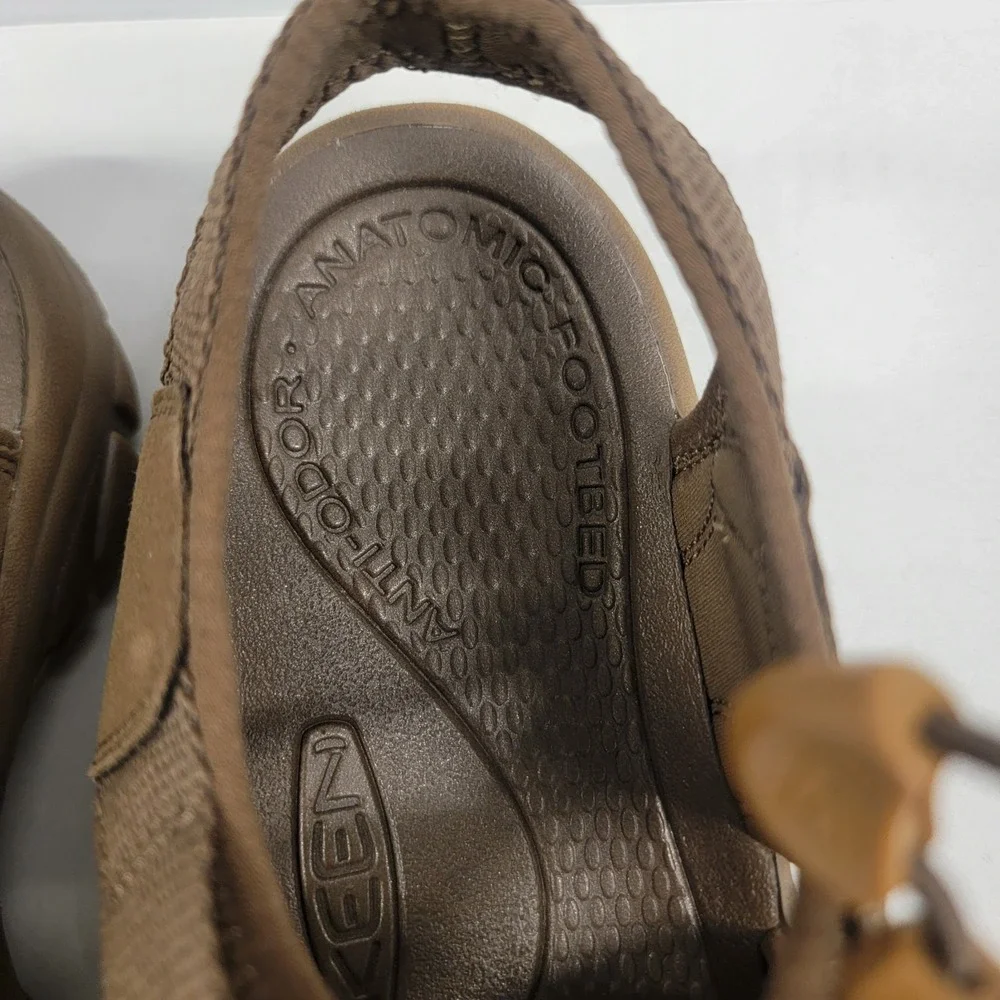 KEEN Mens Newport H2 Sandal Dark‎ Earth Sz 11.5 Close Toe Anatomic Footbed NEW